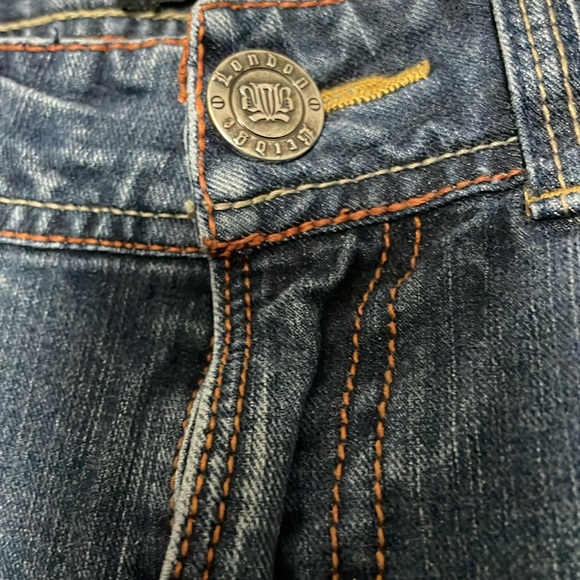 Women’s size 28 waist London bridge four-way stretch blue jeans - Picture 2 of 16